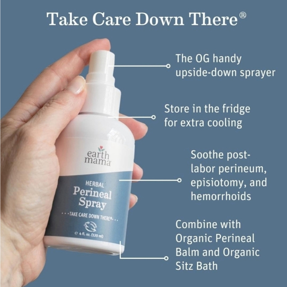 Earth Mama Organics Herbal Perineal Spray - Picture 2 of 5